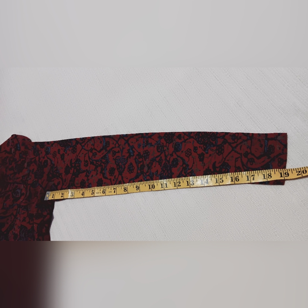 Peruvian Connection Souk Maxi Long Sleeve  Dress Vining Floral Print Size XS - Picture 11 of 12